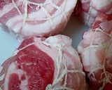 A picture of step 1 of Char Siu Pork And Simmered Eggs.