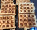 A picture of step 4 of Amazing Crispy Simple Waffles - Wowww these are so good and Easy to Freeze. enjoy :P.