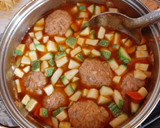 Foto del paso 2 de la receta: Albóndigas con caldillo y fideos