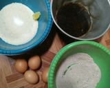 Foto langkah ke 2 dari resep Brownis Kukus Lembut.