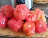 Foto del paso 1 de la receta Salmorejo de tomate con mejillones😋