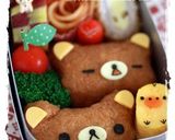 A picture of step 14 of Bento with Rilakkuma Inari Sushi.