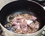 A picture of step 1 of Green Beans Curry (Sem Phali ka Salan).