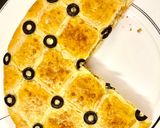 A picture of step 15 of Focaccia with stuffed chicken.