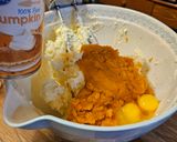 A picture of step 2 of Pumpkin Cookies.