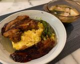 雞腿嫩蛋丼的食譜步驟4照片