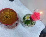 A picture of step 4 of Lobia curry 🍛.
