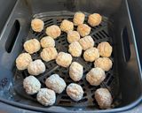 A picture of step 1 of Airfryer Meatballs.