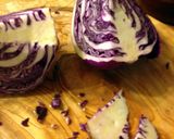 A picture of step 1 of Homemade Sauerkraut.