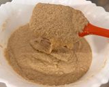 A picture of step 8 of Banana Sooji Cake.