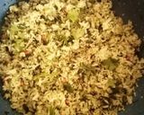 A picture of step 6 of Pudina rice.