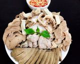 Hình bước làm 1 của món Bún Lòng