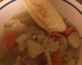 A picture of step 3 of Onion Soup.