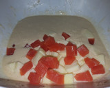 Foto del paso 3 de la receta: Bizcocho de manzana, membrillo y nueces