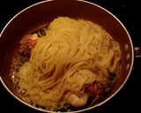 A picture of step 10 of Lobster Scampi With Angel Hair Starter.