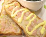 A picture of step 4 of Chewy Shrimp For Breakfast or a Snack, Japanese-Style Toast.