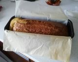 Foto del paso 5 de la receta: Bizcocho de plátano y frambuesa, con aceite de oliva