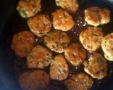 A picture of step 5 of Hijiki & Edamame Tsukune (Chicken Patties).