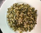 A picture of step 3 of Sprouted moong dal chaat.