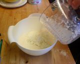 A picture of step 5 of Coconut & lemon scones.