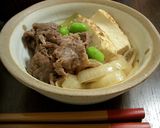 A picture of step 6 of Nikudofu - Simmered Meat and Tofu.