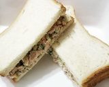 A picture of step 1 of Tuna Cucumber Sandwich.