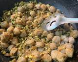 Soya sprouts kabab hot dog recipe step 8 photo