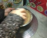 صورة لخطوة 4 من وصفة بسبوسه عصيدة البرتقال بسبوسه بشوكولا