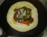 टैंगी स्टफ्ड पैनकेक (tangy stuffed pancake recipe in hindi) रेसिपी चरण 5 फोटो