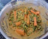 A picture of step 2 of Veg Biryani.