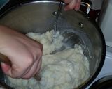 A picture of step 4 of Perogie Casserole.