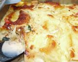 A picture of step 10 of Mascarpone and Vegetable Lasagna.