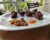Foto del paso 10 de la receta: Rocas de chocolate con naranja Almendras y mermelada de fresa 🍓