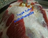 صورة لخطوة 2 من وصفة الفخذة الضاني بالخضار بالفرن