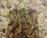 A picture of step 4 of Pilau minji.
