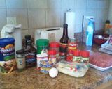 A picture of step 2 of Italian Style Meatballs.