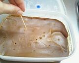 A picture of step 3 of Microwave-Easy Kinako "Uirō" Mochi.