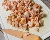 Φωτογραφία βήματος 4 της συνταγής Quiche με σολομό, σπαράγγια και κρέμα γάλακτος