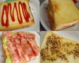 A picture of step 7 of For Weekend Lunches! Special Garlic Sandwiches.