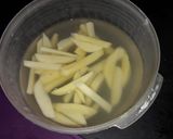 A picture of step 1 of Restaurant Style French Fries.