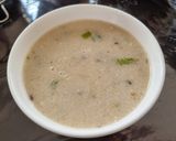 A picture of step 4 of Farali kadhi.