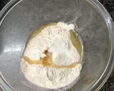 A picture of step 1 of Tortilla frankie.