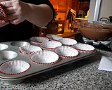 Foto del paso 1 de la receta: Cupcakes de Turrón de Suchard con Buttercream de Café (Navidad)