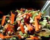 A picture of step 5 of Vegetable biryani.