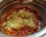 A picture of step 5 of Bottle gourd bhartha.