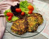 Foto del paso 5 de la receta: 🍔🥦🍄Medallones de brócoli, champiñón y avena - Hamburguesas vegetales🍄🥦🍔