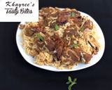A picture of step 8 of Lamb biryani.