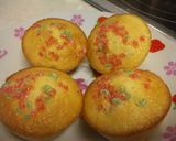A picture of step 6 of Moist and Fluffy Madeleines with Heavy Cream.
