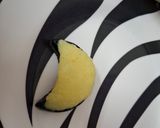 A picture of step 5 of Coconut Chandrapuli.