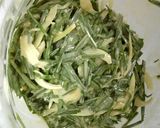 A picture of step 1 of Simple Chinese Chive Chijimi.